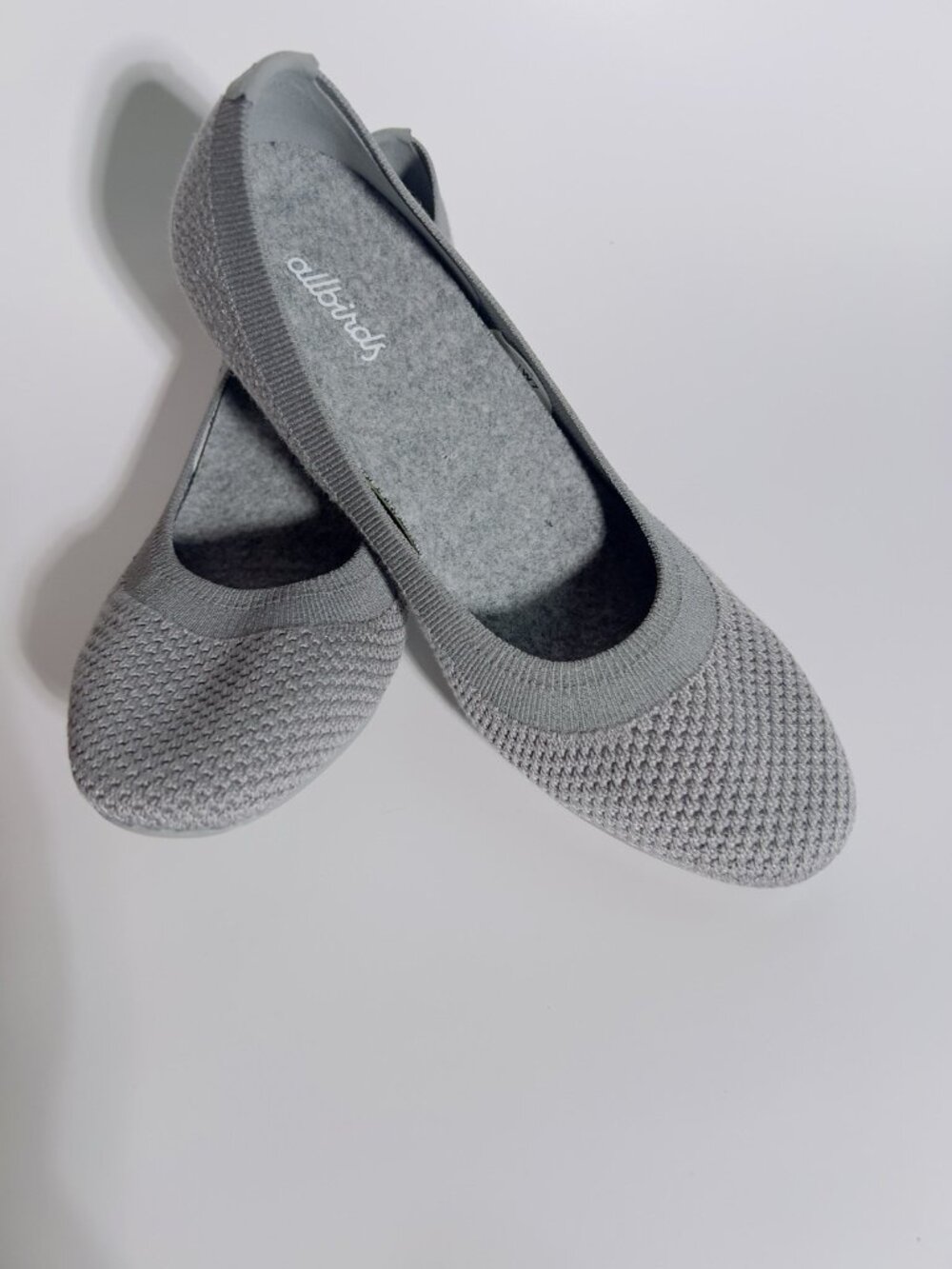 Allbirds Tree Breezers Women’s Size 7 Gray Knit Flats - Picture 4 of 12